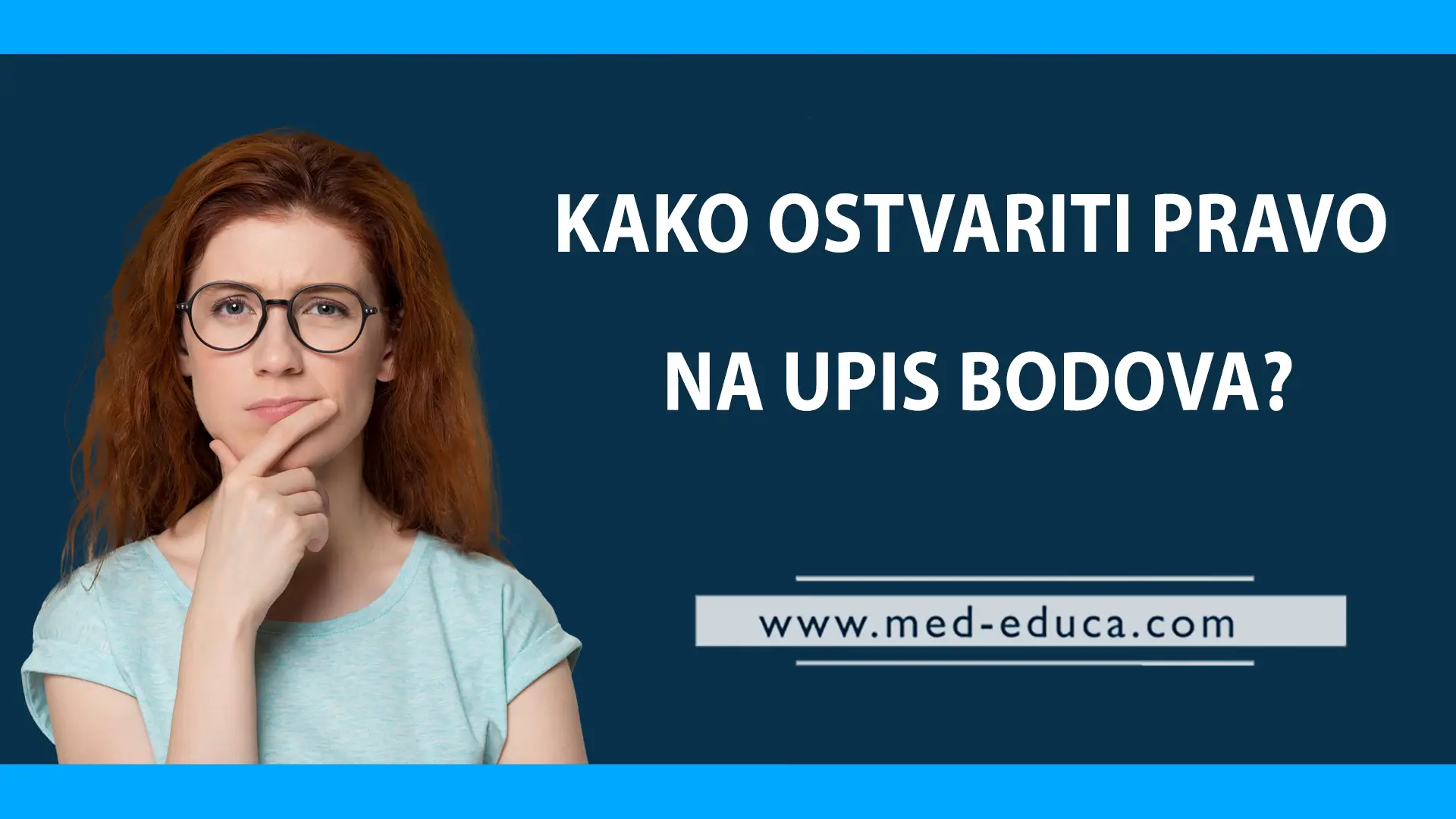 Kako ostvariti pravo na upis bodova?